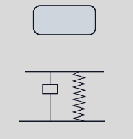 Example of a dropped weight on a spring damper.